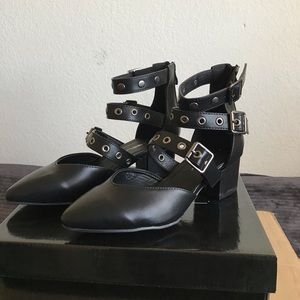 🖤 Mary Jane boots with buckles 🖤